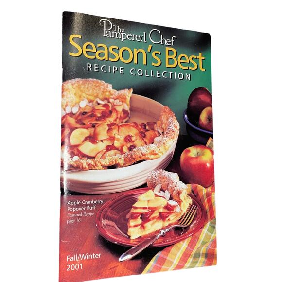 Pampered Chef Seasons Best Cook Books Lot of 7 Antipasti Dessert Wraps Recipes - Picture 5 of 12